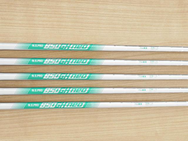 Iron set : Yamaha : ชุดเหล็ก Yamaha Inpres DriveStar (ออกปี 2023 ตีไกลที่สุด ไกลกว่าเหล็กทั่วไป 2 เบอร์ หน้าเด้งมากๆ) มีเหล็ก 7-Pw,Aw (5 ชิ้น) ก้านเหล็ก NS Pro 850 Neo Flex S