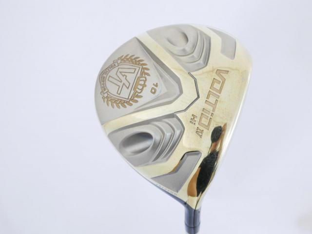 Driver : Katana : ไดรเวอร์ Katana Voltio IV Hi Gold (รุ่นปี 2016 หน้าเด้งเกินกฏ) Loft 10 ก้าน Tour AD 400 Voltio Flex R-Easy Light (R2)