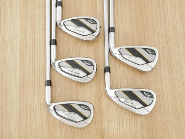 Iron set : Callaway : ชุดเหล็ก Callaway Mavrik (ปี 2020 ตีง่าย ไกลมากๆ) มีเหล็ก 6-Pw (5 ชิ้น) ก้านกราไฟต์ Mitsubishi Diamana 50 Flex R