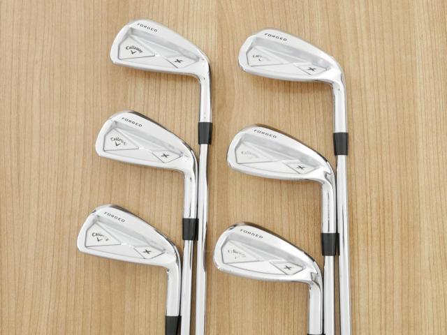 Iron set : Callaway : ชุดเหล็ก Callaway X Forged มีเหล็ก 5-Pw (6 ชิ้น) ก้านเหล็ก NS Pro 950 Flex S