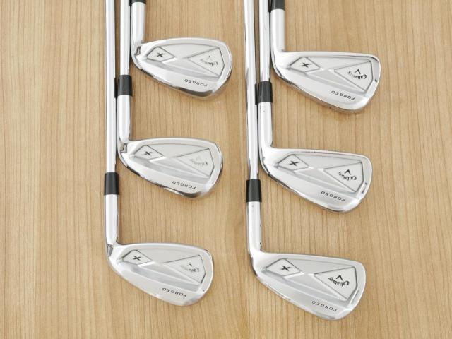 Iron set : Callaway : ชุดเหล็ก Callaway X Forged มีเหล็ก 5-Pw (6 ชิ้น) ก้านเหล็ก NS Pro 950 Flex S
