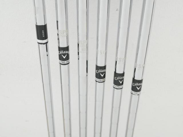 Iron set : Callaway : ชุดเหล็ก Callaway X Forged มีเหล็ก 5-Pw (6 ชิ้น) ก้านเหล็ก NS Pro 950 Flex S