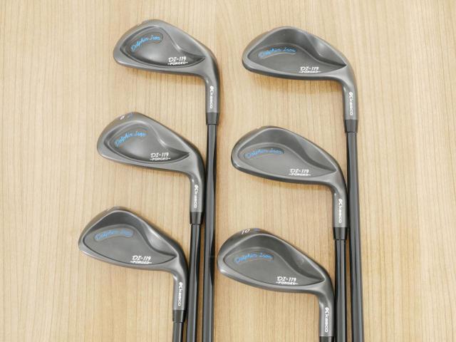 Iron set : Kasco : ชุดเหล็ก Kasco Dolphin DI-119 Forged (ตีง่ายมากๆ ระยะดีมาก) มีเหล็ก 5-10 (6 ชิ้น) ก้านกราไฟต์ Flex R