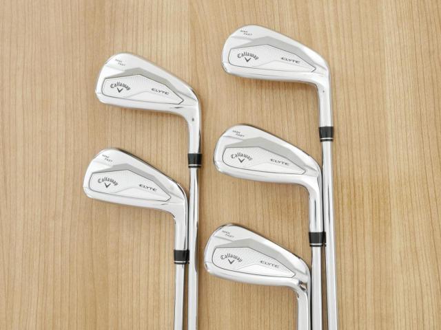 Iron set : Callaway : ชุดเหล็ก Callaway ELYTE Max Fast (ออกปี 2025 ตีง่ายมาก ไกล Japan Spec.) มีเหล็ก 6-Pw (5 ชิ้น) ก้านเหล็ก NS Pro ZELOS 7 Flex S
