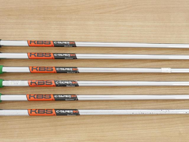 Iron set : Taylormade : ชุดเหล็ก Taylormade SpeedBlade มีเหล็ก 5-Pw (6 ชิ้น) ก้านเหล็ก KBS C-Taper 90 Flex R