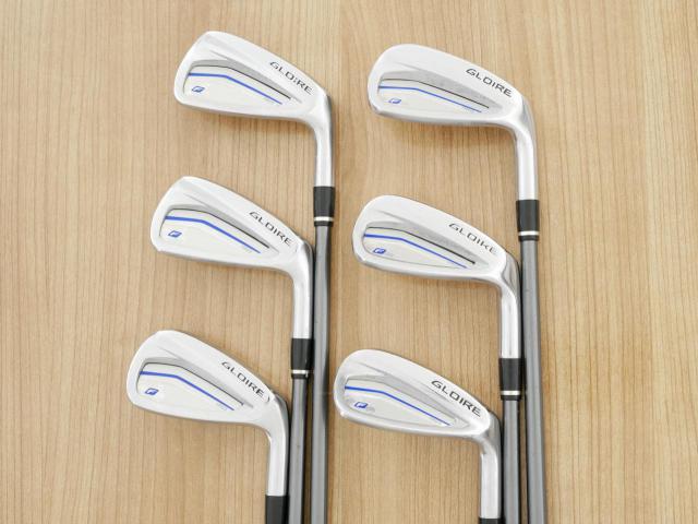 Iron set : Taylormade : ชุดเหล็ก Taylormade Gloire F2 Forged (รุ่นท๊อปสุด Japan Spec. ออกปี 2017) มีเหล็ก 6-Pw,Aw (6 ชิ้น) ก้านกราไฟต์ Flex R