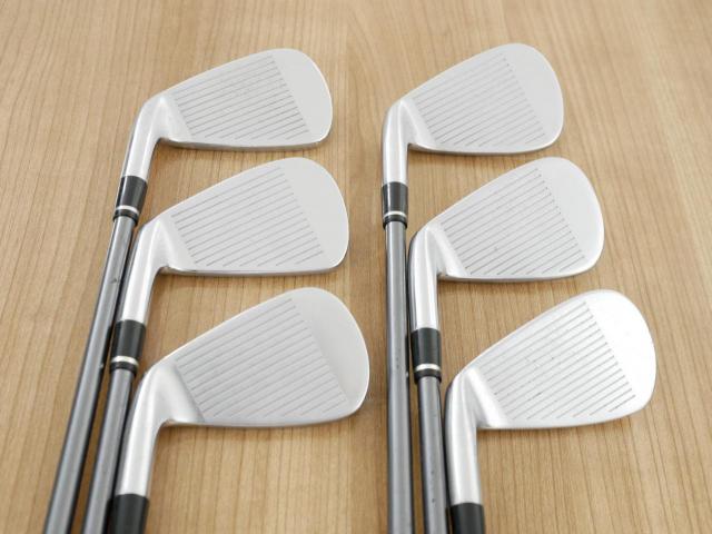 Iron set : Taylormade : ชุดเหล็ก Taylormade Gloire F2 Forged (รุ่นท๊อปสุด Japan Spec. ออกปี 2017) มีเหล็ก 6-Pw,Aw (6 ชิ้น) ก้านกราไฟต์ Flex R