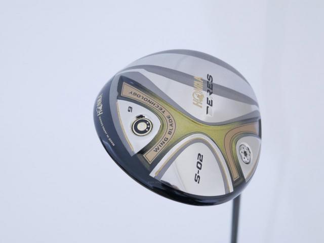 Driver : Honma : **ก้าน 3 ดาว** ไดรเวอร์ Honma Beres S-02 C+ (460cc.) Loft 9 ก้าน ARMRQ 6 (49) Flex SR (3 ดาว)