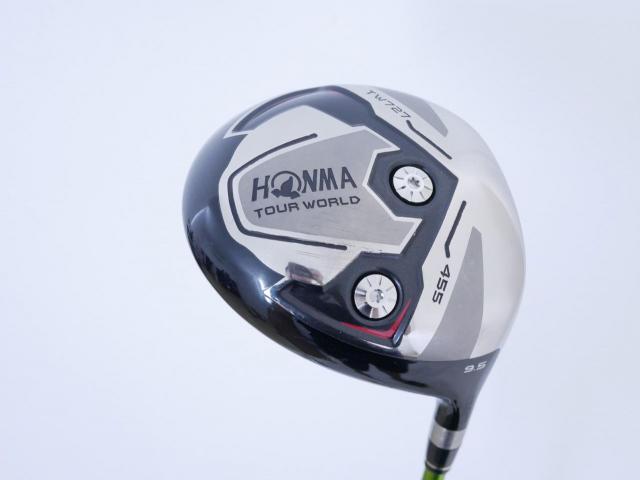 Driver : Honma : ไดรเวอร์ Honma Tour World TW727 455s (ปี 2015) Loft 9.5 ก้าน Honma Vizard YA75 Flex S