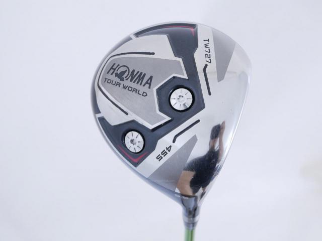 Driver : Honma : ไดรเวอร์ Honma Tour World TW727 455s (ปี 2015) Loft 9.5 ก้าน Honma Vizard YA75 Flex S