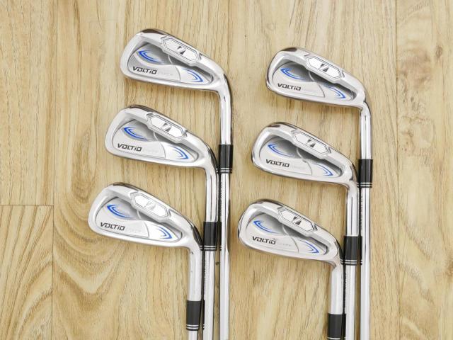 Iron set : Katana : ชุดเหล็ก Katana Voltio IV Silver (รุ่นนี้ตีไกลที่สุด ของ Katana) มีเหล็ก 6-Pw,Aw (6 ชิ้น) ก้านเหล็ก NS Pro 850 Flex R