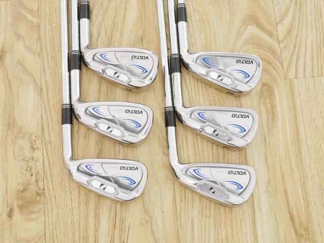 Iron set : Katana : ชุดเหล็ก Katana Voltio IV Silver (รุ่นนี้ตีไกลที่สุด ของ Katana) มีเหล็ก 6-Pw,Aw (6 ชิ้น) ก้านเหล็ก NS Pro 850 Flex R