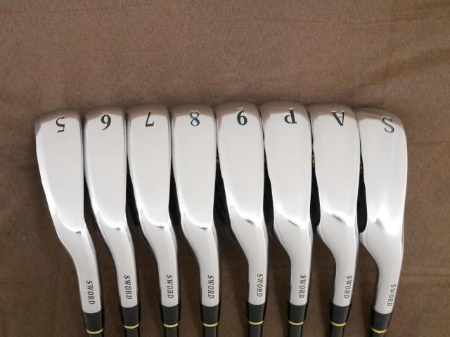 Iron set : Katana : ชุดเหล็ก Katana Sniper V (หน้าเด้ง ใบใหญ่ ตีง่าย) มีเหล็ก 5-Pw,Aw,Sw (8 ชิ้น) ก้าน Sword VI-5 Flex R