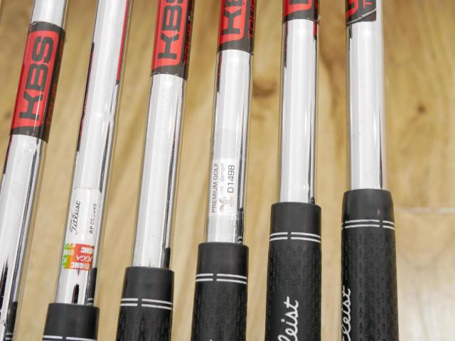 Iron set : Titleist : ชุดเหล็ก Titleist AP2 714 Forged มีเหล็ก 4-Pw (7 ชิ้น) ก้านเหล็ก KBS Tour Flex R