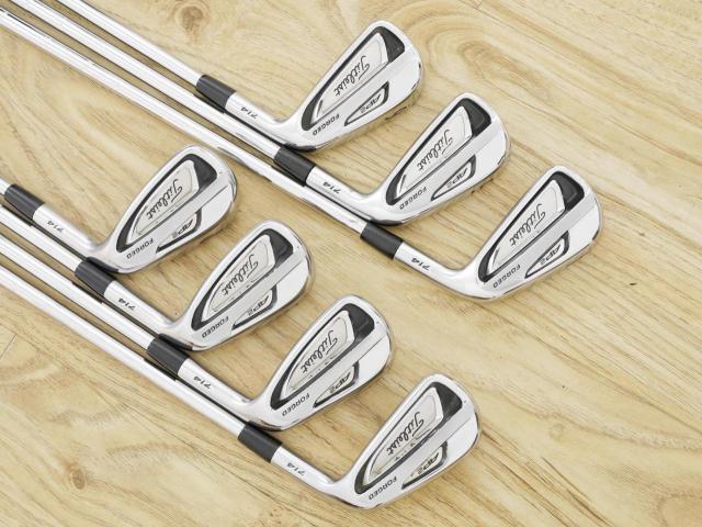 Iron set : Titleist : ชุดเหล็ก Titleist AP2 714 Forged มีเหล็ก 4-Pw (7 ชิ้น) ก้านเหล็ก KBS Tour Flex R