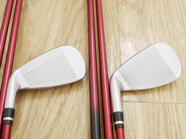 Iron set : Yamaha : ชุดเหล็ก Yamaha Inpres RMX UD+2 (ปี 2016 ตีไกลที่สุด ไกลกว่าเหล็กทั่วไป 2 เบอร์) มีเหล็ก 5-Pw,Aw (7 ชิ้น) ก้านกราไฟต์ Mitsubishi Bassara i50xct Flex R