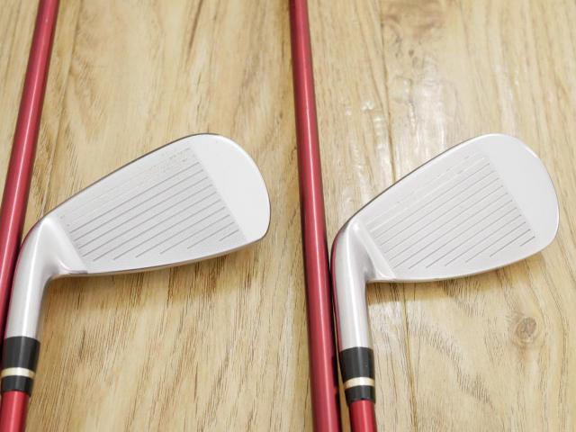 Iron set : Yamaha : ชุดเหล็ก Yamaha Inpres RMX UD+2 (ปี 2016 ตีไกลที่สุด ไกลกว่าเหล็กทั่วไป 2 เบอร์) มีเหล็ก 5-Pw,Aw (7 ชิ้น) ก้านกราไฟต์ Mitsubishi Bassara i50xct Flex R