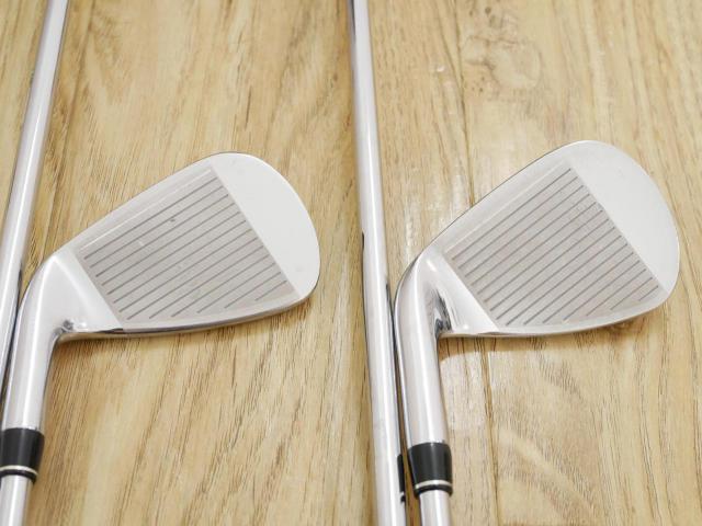 Iron set : PRGR : ชุดเหล็ก PRGR ID Nabla RS Titan Face (หน้าเด้ง ตีไกล) มีเหล็ก 5-Pw (6 ชิ้น) ก้านเหล็ก NS Pro 85 Flex SR