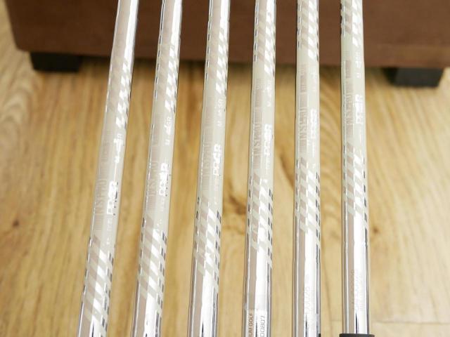 Iron set : PRGR : ชุดเหล็ก PRGR ID Nabla RS Titan Face (หน้าเด้ง ตีไกล) มีเหล็ก 5-Pw (6 ชิ้น) ก้านเหล็ก NS Pro 85 Flex SR