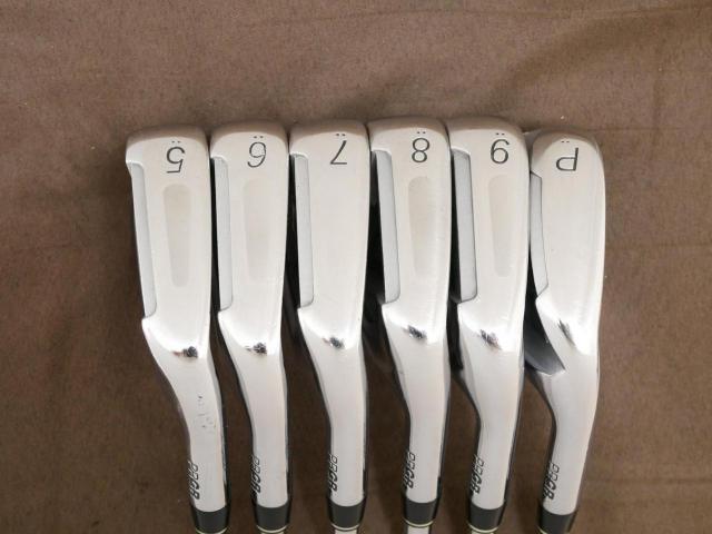 Iron set : PRGR : ชุดเหล็ก PRGR ID Nabla RS Titan Face (หน้าเด้ง ตีไกล) มีเหล็ก 5-Pw (6 ชิ้น) ก้านเหล็ก NS Pro 85 Flex SR