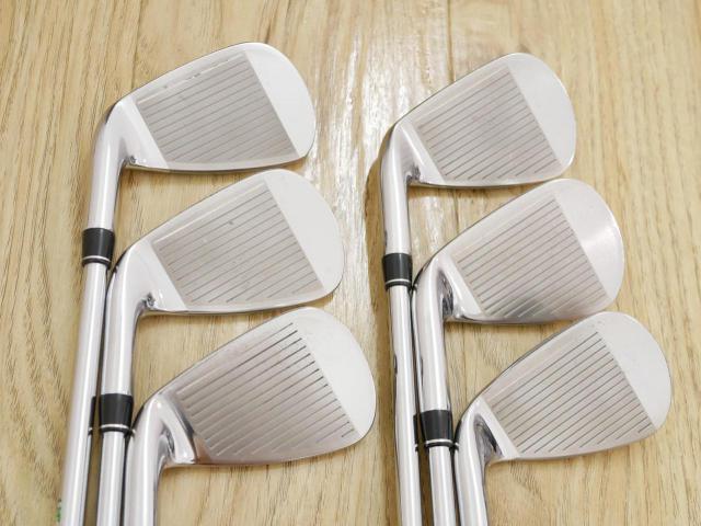 Iron set : PRGR : ชุดเหล็ก PRGR ID Nabla RS Titan Face (หน้าเด้ง ตีไกล) มีเหล็ก 5-Pw (6 ชิ้น) ก้านเหล็ก NS Pro 85 Flex SR