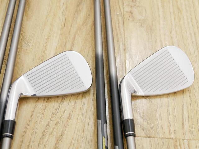 Iron set : Callaway : ชุดเหล็ก Callaway EPIC Forged Star (รุ่นท้อปสุด ปี 2020 ตีไกลกว่าปกติ 2 เบอร์) มีเหล็ก 5-Pw (6 ชิ้น) ก้านกราไฟต์ Fujikura Speeder Evolution Flex SR