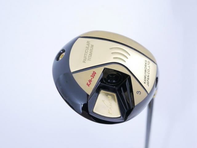 Fairway Wood : Kamui : หัวไม้ 3 Kamuiworks KM-300 (หน้าเด้ง มีสปริงข้างใน หายากมาก) Loft 15 สุดยอดก้าน Quadra Fire Express Light 45 Flex F1 (R)