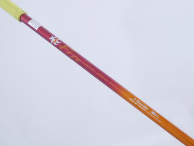 Fairway Wood : Kamui : หัวไม้ 3 Kamuiworks KM-300 (หน้าเด้ง มีสปริงข้างใน หายากมาก) Loft 15 สุดยอดก้าน Quadra Fire Express Light 45 Flex F1 (R)