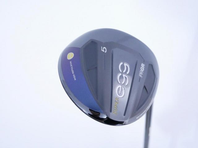 Fairway Wood : PRGR : หัวไม้ 5 PRGR Super Egg (รุ่นปี 2021 หน้าเด้งเกินกฏ COR 0.84 หายากมาก) Loft 17 ก้าน M-37 Flex R