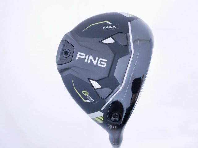 Fairway Wood : Ping : หัวไม้ 3 Ping G430 MAX (ปี 2024) Loft 15 ก้าน Ping Tour 2.0 65 Flex S
