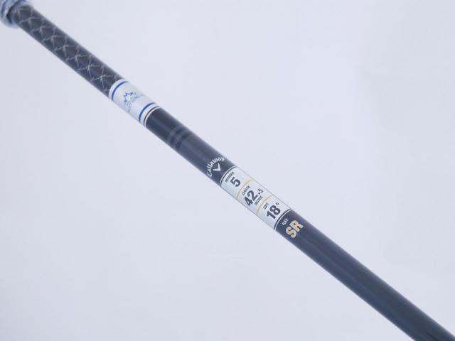 Fairway Wood : callaway : **ของใหม่ ยังไม่แกะพลาสติก** หัวไม้ 5 Callaway Paradym AI Smoke MAX (รุ่นปี 2024 Japan Spec.) Loft 18 ก้าน Mitsubishi TENSEI 50 Flex SR