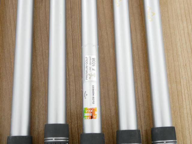 Iron set : Callaway : ชุดเหล็ก Callaway Collection (ตีง่าย ไกล) มีเหล็ก 5-Pw (6 ชิ้น) ก้านกราไฟต์ Flex R