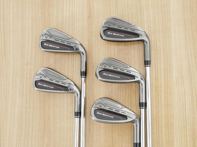 Iron set : Callaway : ชุดเหล็ก Callaway Big Bertha (ออกปี 2023 ตีง่ายที่สุดของ Callaway) มีเหล็ก 6-Pw (5 ชิ้น) ก้านเหล็ก NS Pro 950 Neo Flex S