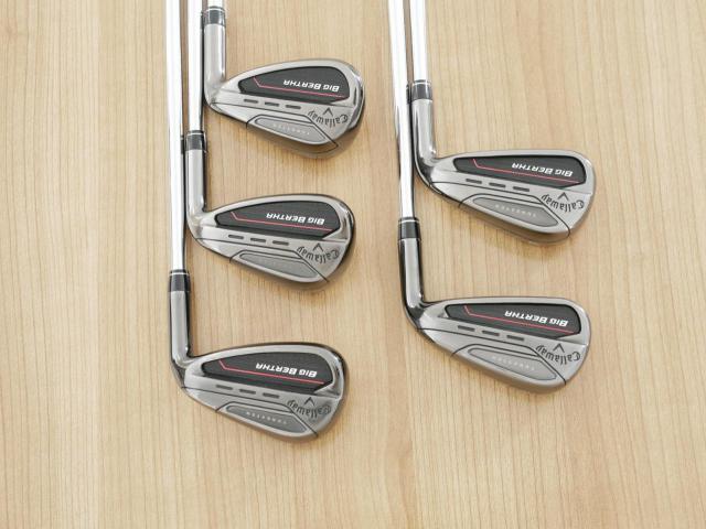 Iron set : Callaway : ชุดเหล็ก Callaway Big Bertha (ออกปี 2023 ตีง่ายที่สุดของ Callaway) มีเหล็ก 6-Pw (5 ชิ้น) ก้านเหล็ก NS Pro 950 Neo Flex S