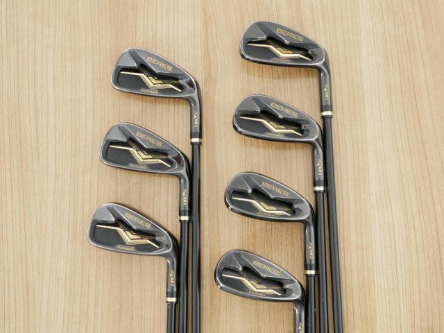 Iron set : Honma : ชุดเหล็ก Honma Beres Black Forged (ออกปี 2022 สวยมากๆ) มีเหล็ก 6-11,Aw (7 ชิ้น เทียบเท่า 5-Pw,Aw) ก้าน ARMRQ MX Flex SR