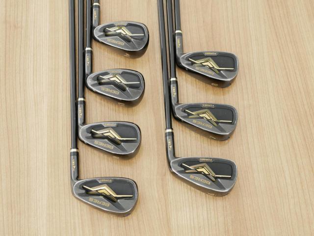 Iron set : Honma : ชุดเหล็ก Honma Beres Black Forged (ออกปี 2022 สวยมากๆ) มีเหล็ก 6-11,Aw (7 ชิ้น เทียบเท่า 5-Pw,Aw) ก้าน ARMRQ MX Flex SR