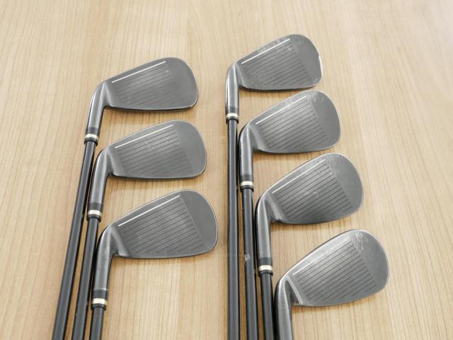 Iron set : Honma : ชุดเหล็ก Honma Beres Black Forged (ออกปี 2022 สวยมากๆ) มีเหล็ก 6-11,Aw (7 ชิ้น เทียบเท่า 5-Pw,Aw) ก้าน ARMRQ MX Flex SR