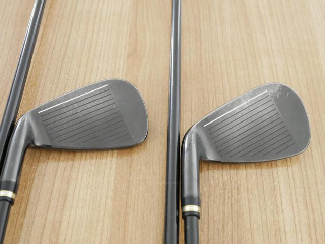 Iron set : Honma : ชุดเหล็ก Honma Beres Black Forged (ออกปี 2022 สวยมากๆ) มีเหล็ก 6-11,Aw (7 ชิ้น เทียบเท่า 5-Pw,Aw) ก้าน ARMRQ MX Flex SR