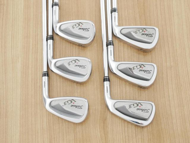 Iron set : Titleist : ชุดเหล็ก Titleist VG3 Forged (Japan Spec.) มีเหล็ก 5-Pw (6 ชิ้น) ก้านเหล็ก NS Pro 950 Flex S