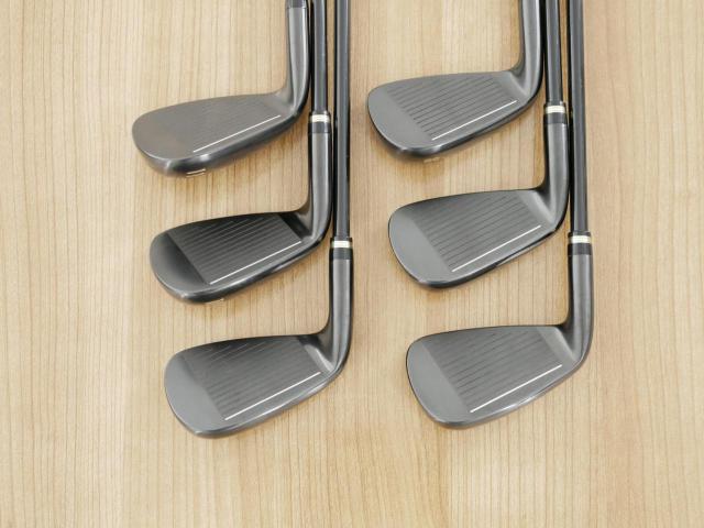 Iron set : Honma : ชุดเหล็ก Honma Beres 09 Forged Black (รุ่นล่าสุด ออกปี 2024 สวยมากๆ) มีเหล็ก 6-11 (6 ชิ้น เทียบเท่า 6-Pw) ก้าน ARMRQ FX Light Flex R