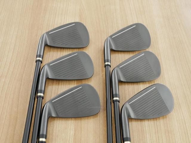 Iron set : Honma : ชุดเหล็ก Honma Beres 09 Forged Black (รุ่นล่าสุด ออกปี 2024 สวยมากๆ) มีเหล็ก 6-11 (6 ชิ้น เทียบเท่า 6-Pw) ก้าน ARMRQ FX Light Flex R