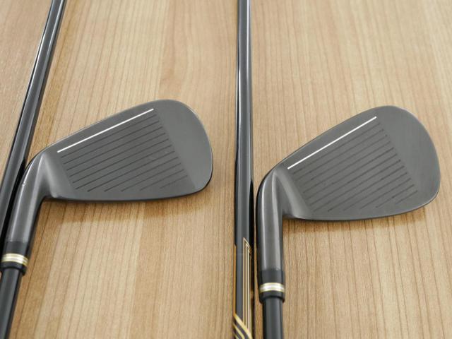 Iron set : Honma : ชุดเหล็ก Honma Beres 09 Forged Black (รุ่นล่าสุด ออกปี 2024 สวยมากๆ) มีเหล็ก 6-11 (6 ชิ้น เทียบเท่า 6-Pw) ก้าน ARMRQ FX Light Flex R
