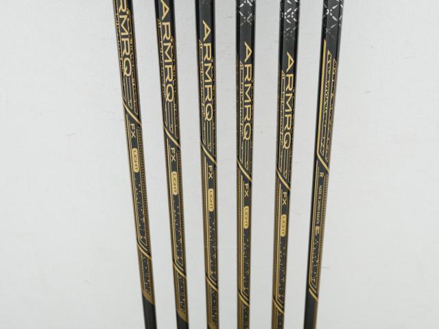 Iron set : Honma : ชุดเหล็ก Honma Beres 09 Forged Black (รุ่นล่าสุด ออกปี 2024 สวยมากๆ) มีเหล็ก 6-11 (6 ชิ้น เทียบเท่า 6-Pw) ก้าน ARMRQ FX Light Flex R