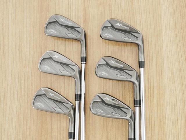 Iron set : Callaway : ชุดเหล็ก Callaway X Forged Star Black Limited (ปี 2020 หายาก) มีเหล็ก 5-Pw (6 ชิ้น) ก้านเหล็ก NS Pro Zelos 8 Flex R