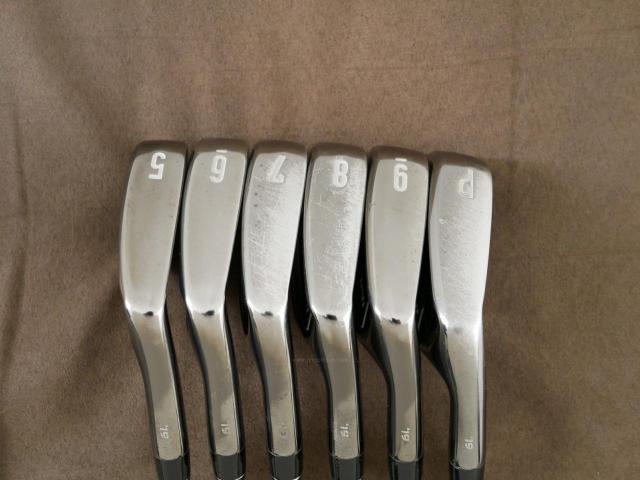 Iron set : Callaway : ชุดเหล็ก Callaway X Forged Star Black Limited (ปี 2020 หายาก) มีเหล็ก 5-Pw (6 ชิ้น) ก้านเหล็ก NS Pro Zelos 8 Flex R