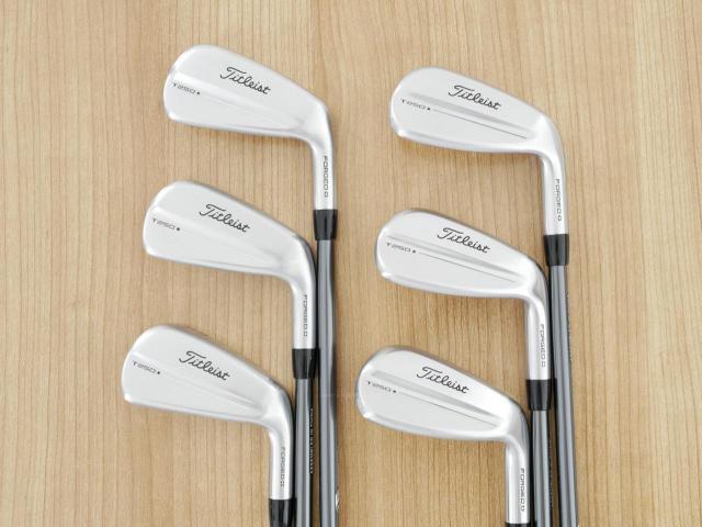Iron set : Titleist : ชุดเหล็ก Titleist T250 Forged Launch Spec (รุ่นล่าสุด ออกปี 2025 Japan Spec) มีเหล็ก 5-Pw (6 ชิ้น) ก้านกราไฟต์ Mitsubishi MMT 65 Flex R