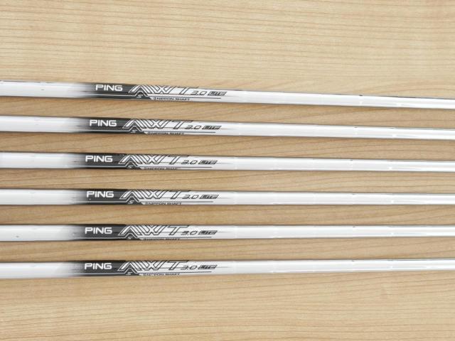 Iron set : Ping : ชุดเหล็ก Ping G440 (รุ่นล่าสุด ออกปี 2025 Japan Spec. ใบใหญ่ ง่าย ไกล) มีเหล็ก 6-W,U (6 ชิ้น) ก้านเหล็ก Ping AWT 3.0 Lite Flex S