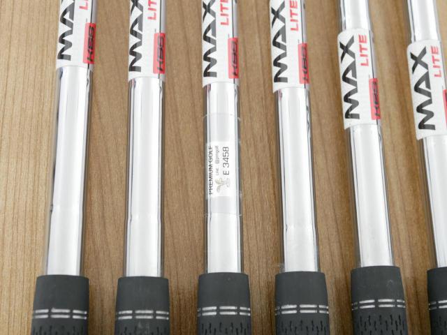 Iron set : Taylormade : ชุดเหล็ก Taylormade Qi HL (รุ่นล่าสุด ออกปี 2024 Japan Spec.) มีเหล็ก 6-Pw,Aw (6 ชิ้น) ก้านเหล็ก KBS Max LITE Flex S