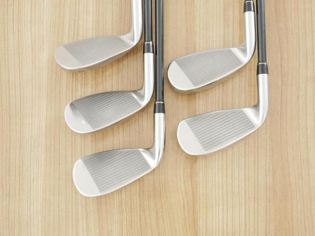 Iron set : Tsuruya : ชุดเหล็ก Tsuruya AXEL XP MM (หน้าเด้ง เบา อ่อน เหมาะกับซีเนียร์) มีเหล็ก 7-Pw,Aw (5 ชิ้น) ก้านกราไฟต์ FLex R