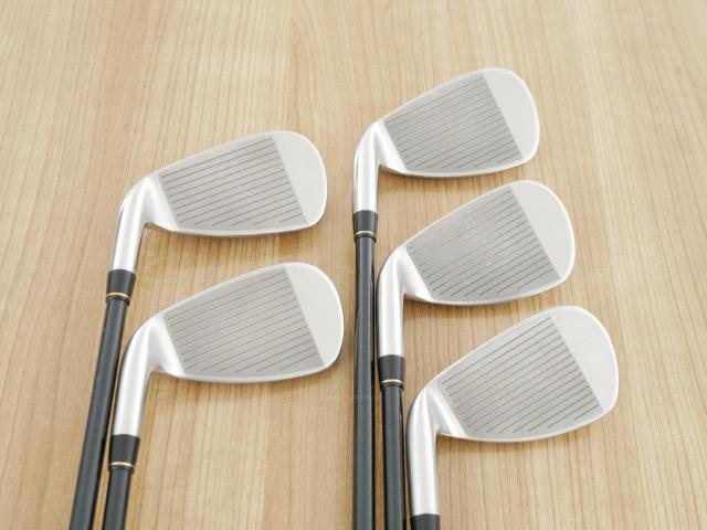 Iron set : Tsuruya : ชุดเหล็ก Tsuruya AXEL XP MM (หน้าเด้ง เบา อ่อน เหมาะกับซีเนียร์) มีเหล็ก 7-Pw,Aw (5 ชิ้น) ก้านกราไฟต์ FLex R